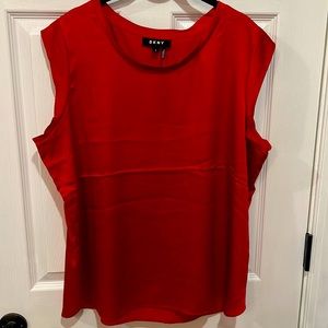 DKNY sleeveless blouse